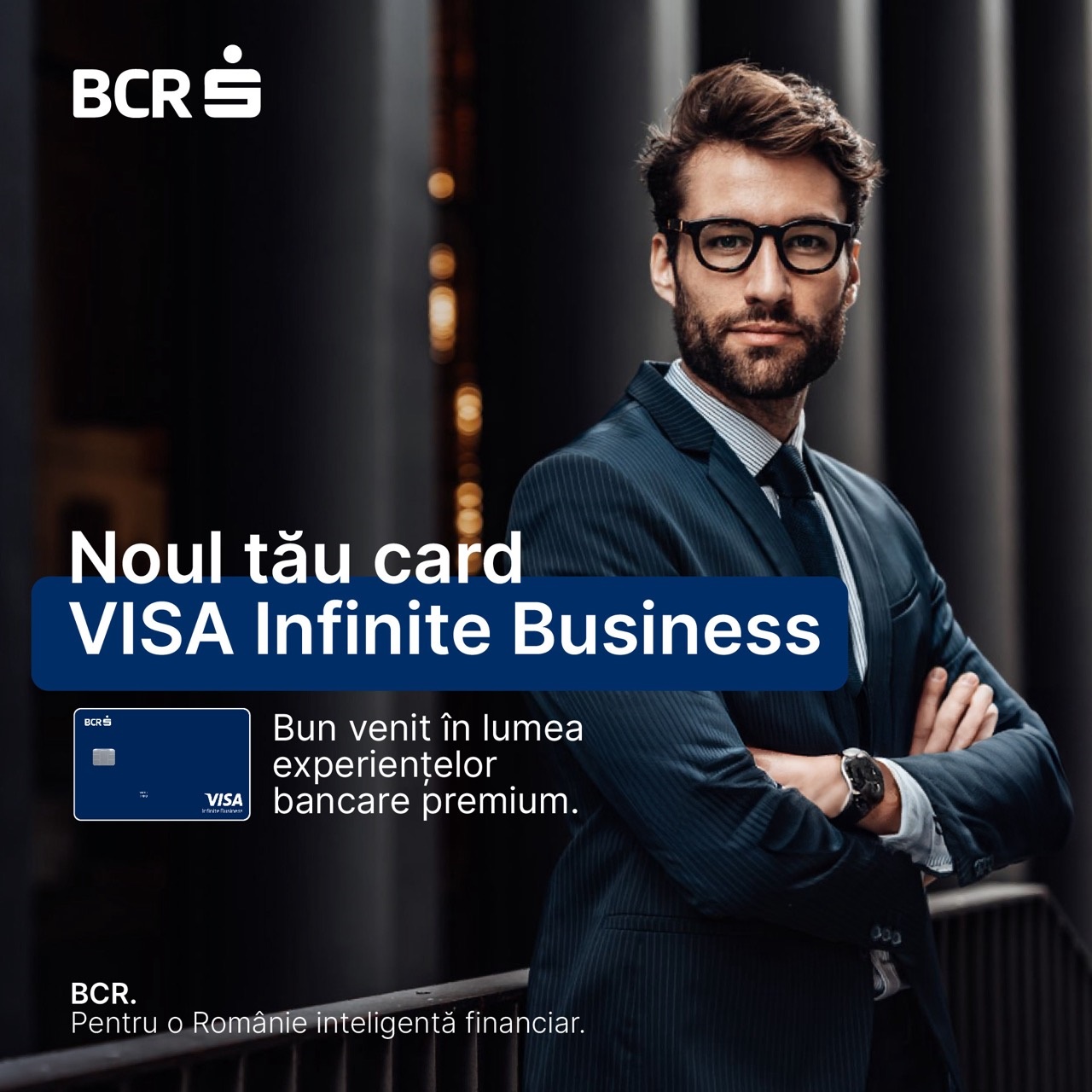 BCR lansează, în premieră în România, cardul Visa Infinite Business, un instrument financiar exclusivist