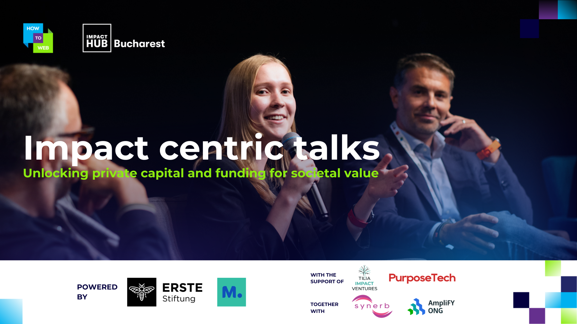 Impact Centric Talks – Investiții cu impact pentru viitor sustenabil