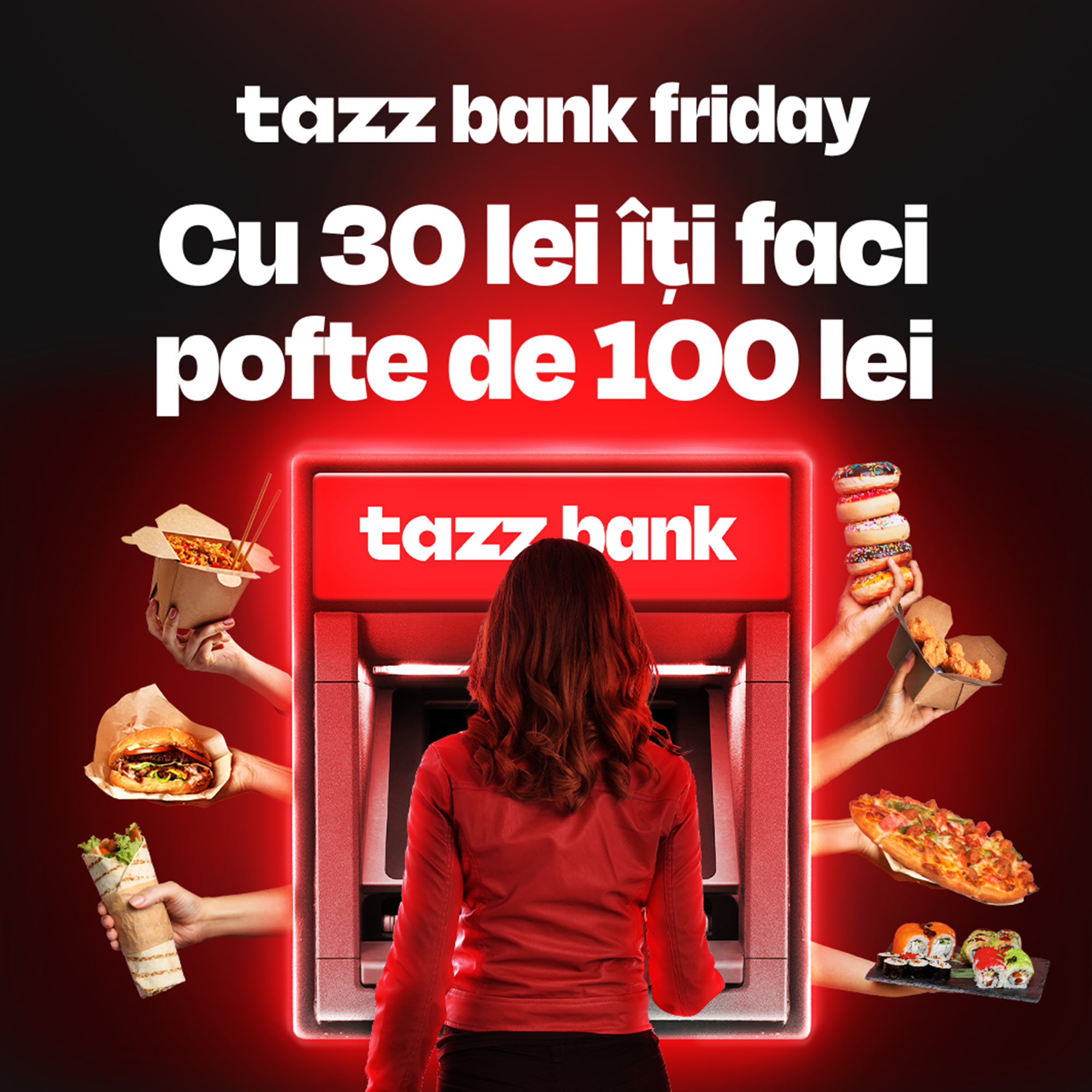 Black Friday 2024 la Tazz. Românii vor putea cumpăra vouchere la restaurantele și supermarketurile favorite cu reduceri de până la 70%