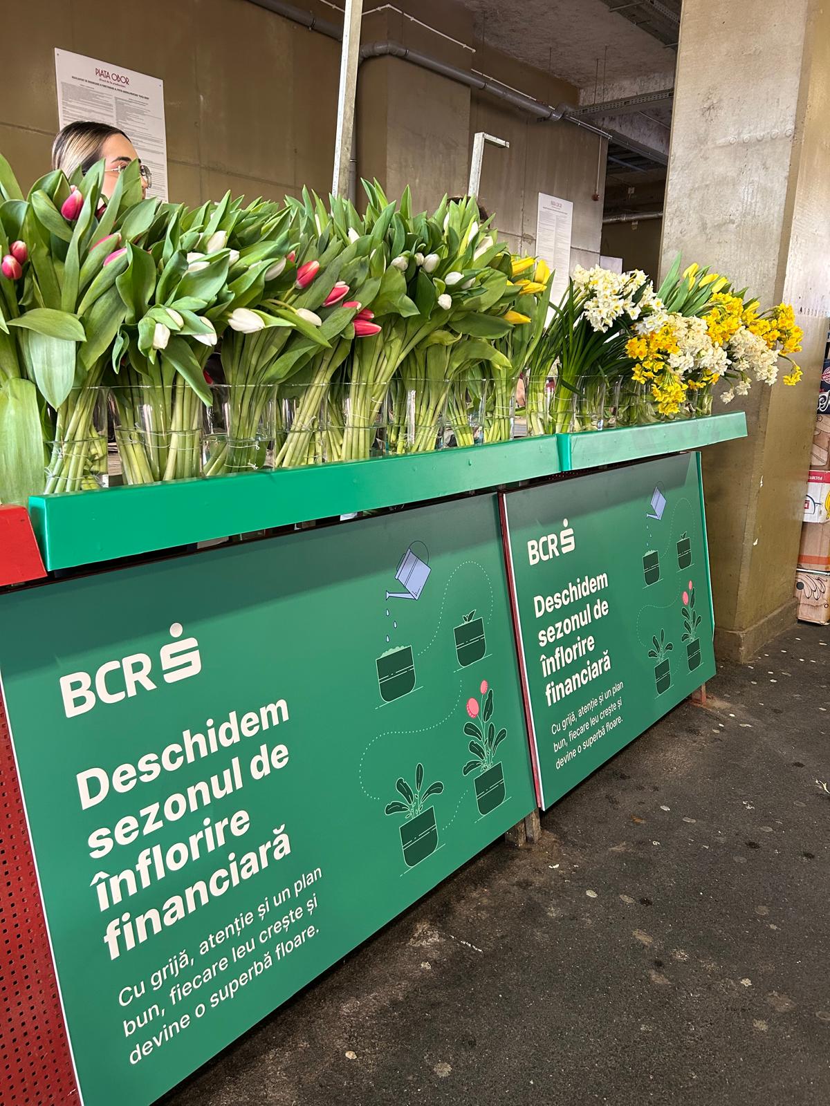 BCR a deschis sezonul de înflorire financiară  în cele mai mari 3 piețe din țară